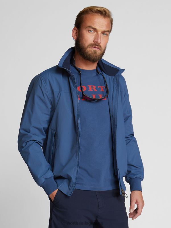 γρ North Sails άνδρες μπλουζάκι με γράμματα σκούρο τζιν NZP81260 είδη ένδυσης