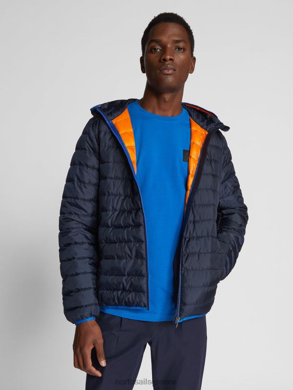 γρ North Sails άνδρες μακρυμάνικο μπλουζάκι αναπνευστήρας μπλε NZP81267 είδη ένδυσης