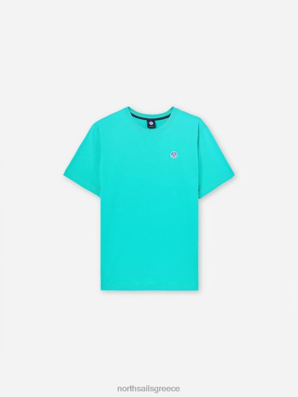 γρ North Sails άνδρες κοντομάνικο μπλουζάκι σμαράγδι NZP81272 είδη ένδυσης