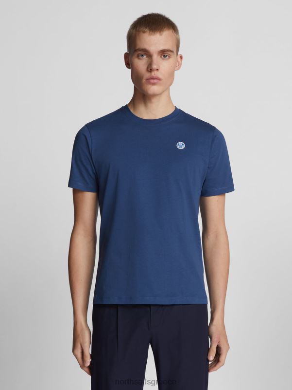 γρ North Sails άνδρες κοντομάνικο μπλουζάκι σκούρο τζιν NZP81274 είδη ένδυσης