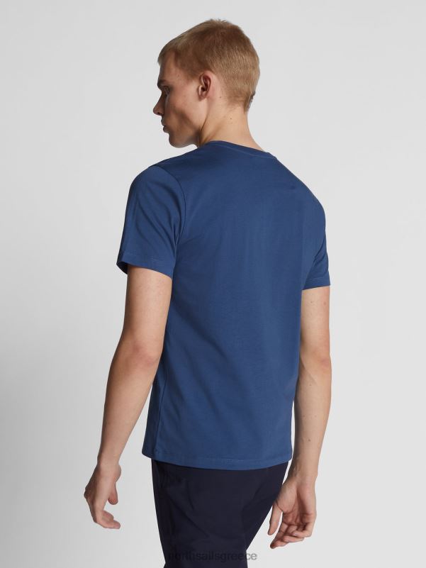 γρ North Sails άνδρες κοντομάνικο μπλουζάκι σκούρο τζιν NZP81274 είδη ένδυσης