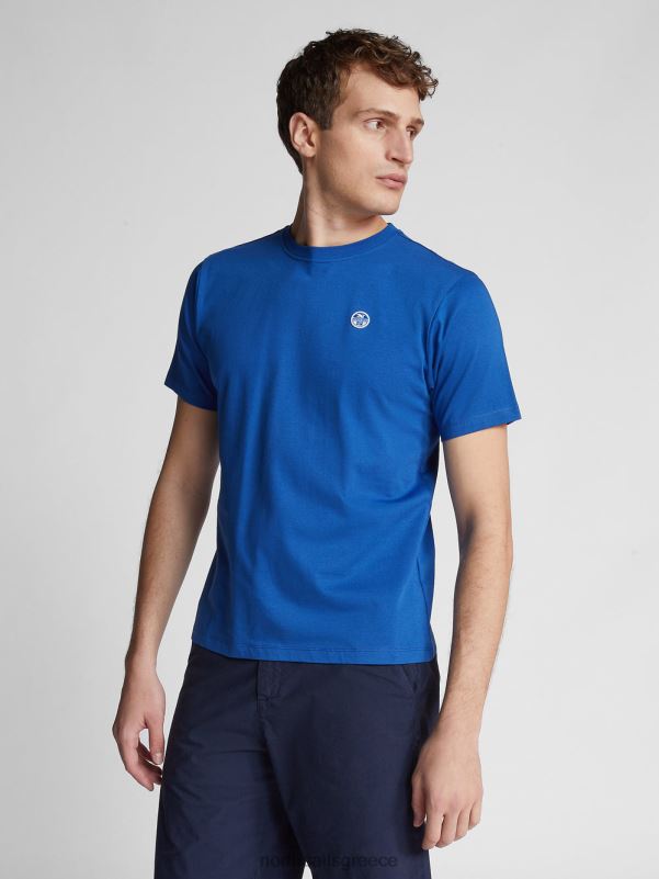 γρ North Sails άνδρες κοντομάνικο μπλουζάκι μπλε του ωκεανού NZP81275 είδη ένδυσης