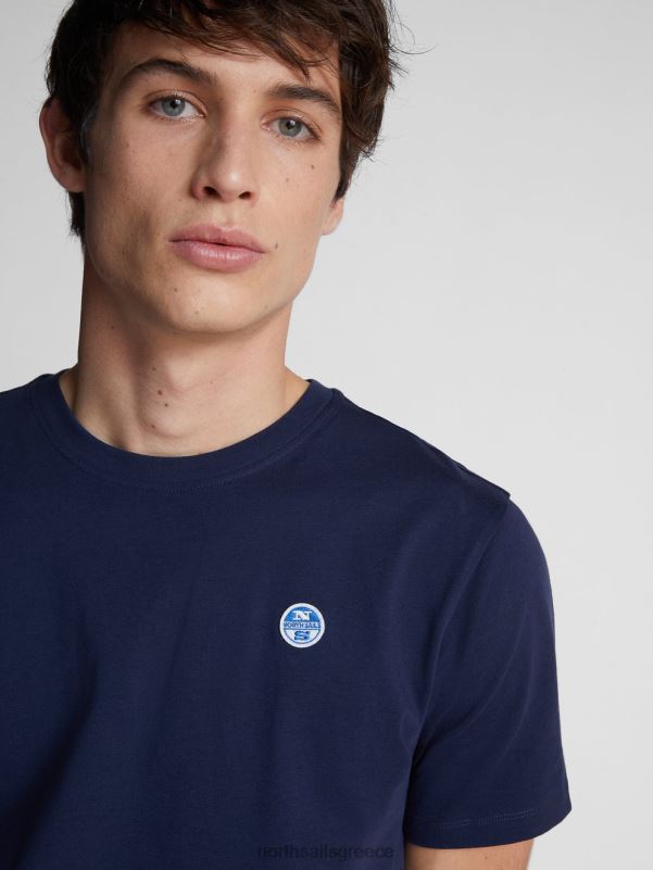 γρ North Sails άνδρες κοντομάνικο μπλουζάκι ναυτικό μπλε NZP81276 είδη ένδυσης