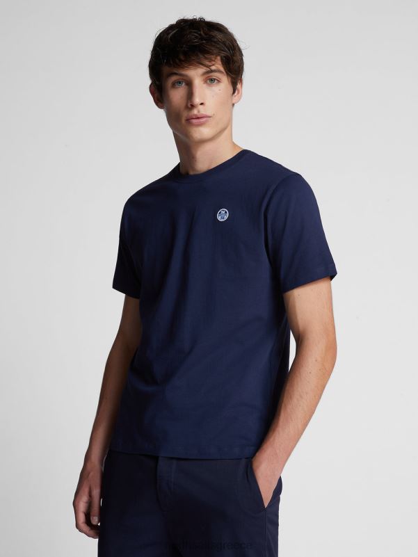 γρ North Sails άνδρες κοντομάνικο μπλουζάκι ναυτικό μπλε NZP81276 είδη ένδυσης