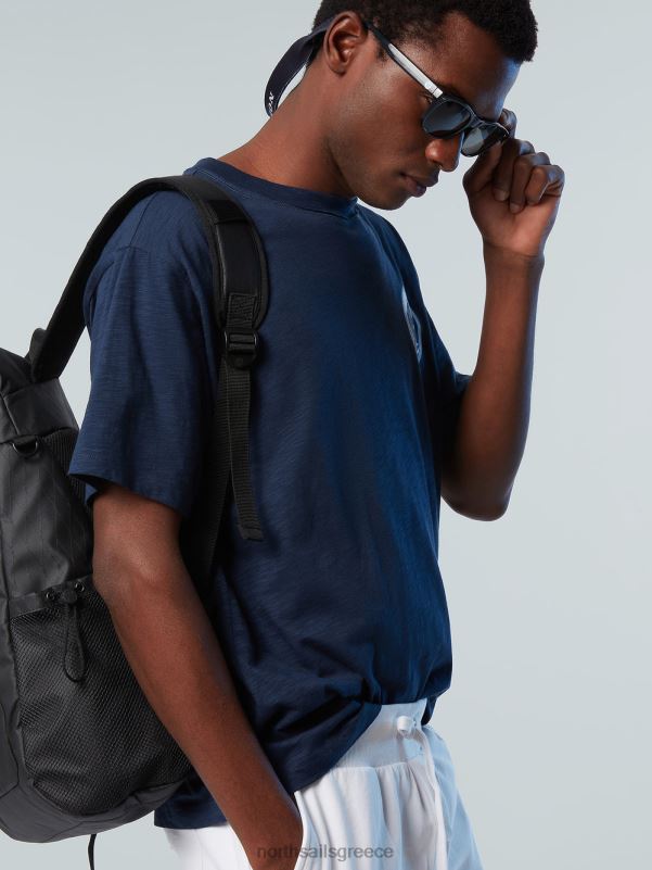 γρ North Sails άνδρες μπλουζάκι με γραφική στάμπα ναυτικό μπλε NZP8150 είδη ένδυσης