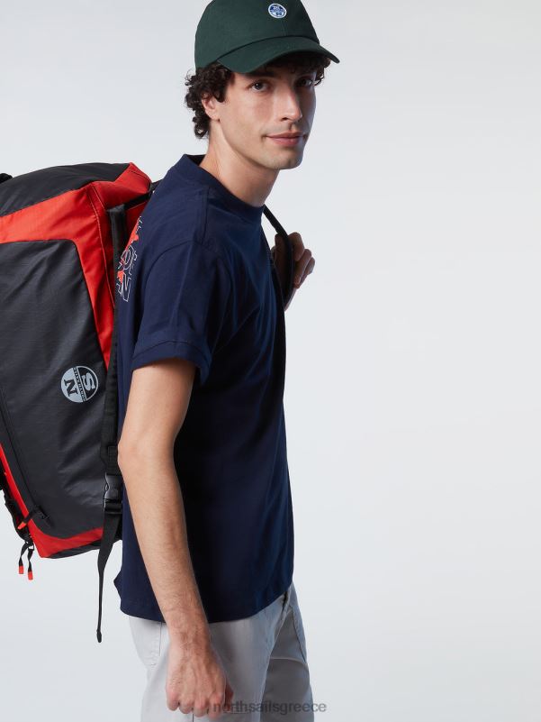 γρ North Sails άνδρες μπλουζάκι με στάμπα στο στήθος ναυτικό μπλε NZP8165 είδη ένδυσης