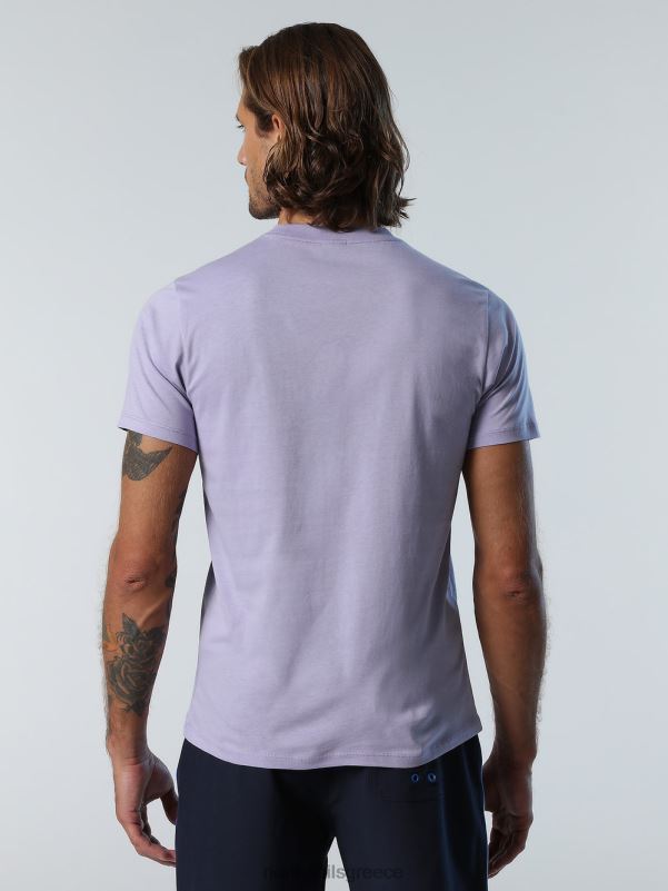 γρ North Sails άνδρες μπλουζάκι με τύπωμα μάξι λογότυπο σκονισμένη πασχαλιά NZP8174 είδη ένδυσης