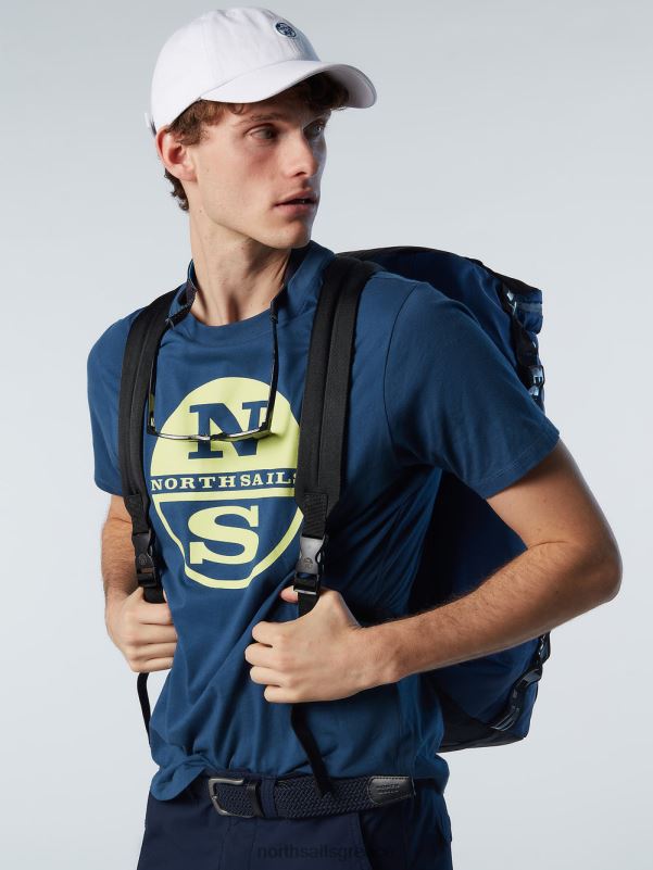 γρ North Sails άνδρες μπλουζάκι με τύπωμα μάξι λογότυπο σκούρο τζιν NZP8176 είδη ένδυσης