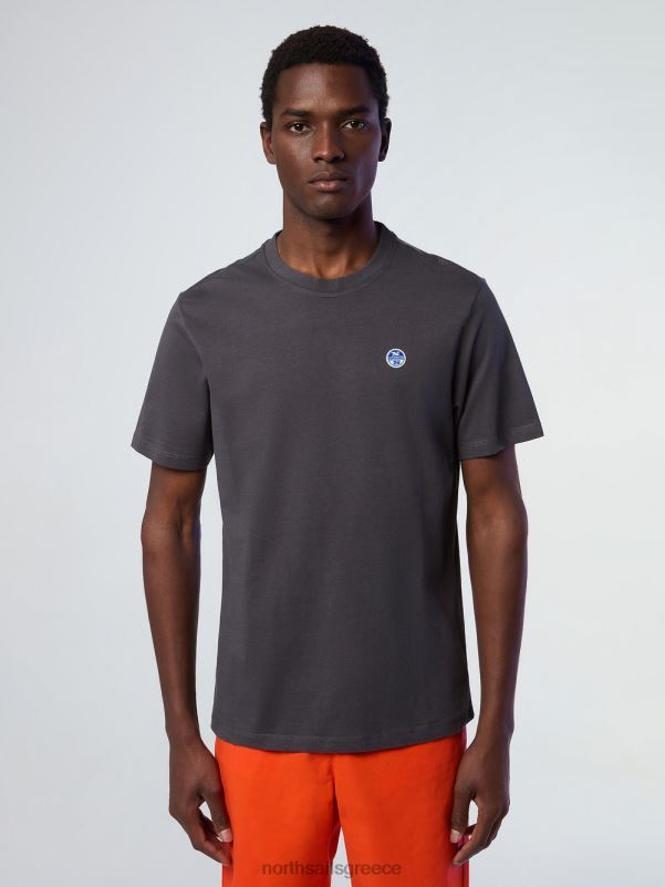 γρ North Sails άνδρες μπλουζάκι με μπάλωμα από τσόχα ασφάλτος NZP8202 είδη ένδυσης