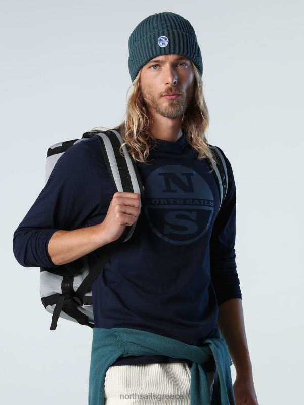 γρ North Sails άνδρες βιολογικό μπλουζάκι ζέρσεϊ ναυτικό μπλε NZP8816 είδη ένδυσης