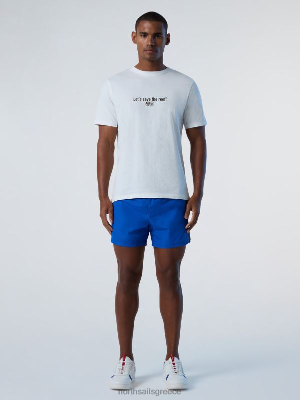γρ North Sails άνδρες Tshirt κηπουρών κοραλλιών Χιονάτη NZP8131 είδη ένδυσης