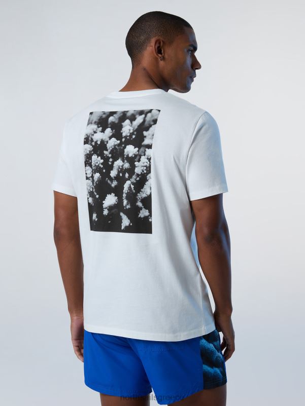 γρ North Sails άνδρες Tshirt κηπουρών κοραλλιών Χιονάτη NZP8131 είδη ένδυσης