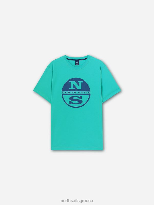 γρ North Sails άνδρες μπλουζάκι με λογότυπο maxi σμαράγδι NZP81130 είδη ένδυσης
