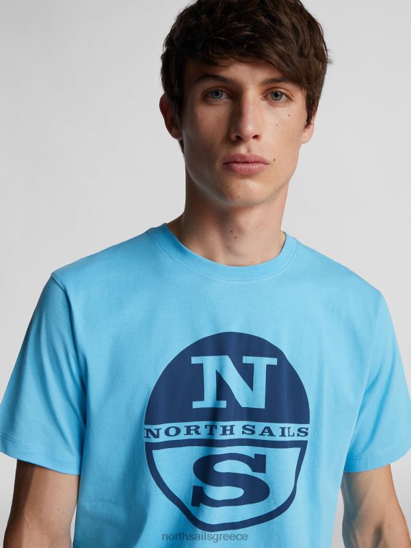 γρ North Sails άνδρες μπλουζάκι με λογότυπο maxi μπλε του ουρανού NZP81133 είδη ένδυσης