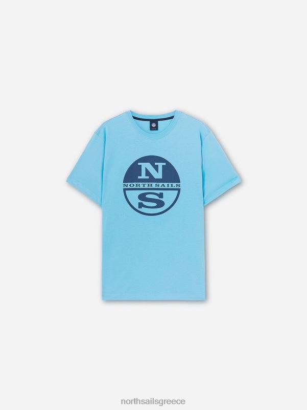 γρ North Sails άνδρες μπλουζάκι με λογότυπο maxi μπλε του ουρανού NZP81133 είδη ένδυσης