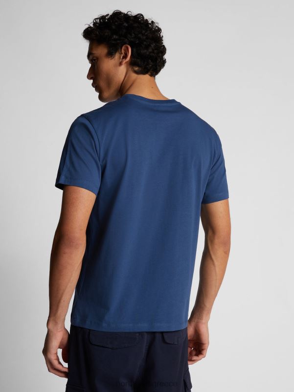 γρ North Sails άνδρες μπλουζάκι με λογότυπο maxi σκούρο τζιν NZP81134 είδη ένδυσης