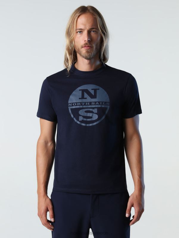 γρ North Sails άνδρες μπλουζάκι με λογότυπο maxi ναυτικό μπλε NZP8927 είδη ένδυσης