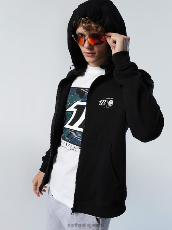 γρ North Sails άνδρες t-shirt comfort fit χαρταετός άσπρο NZP8136 είδη ένδυσης