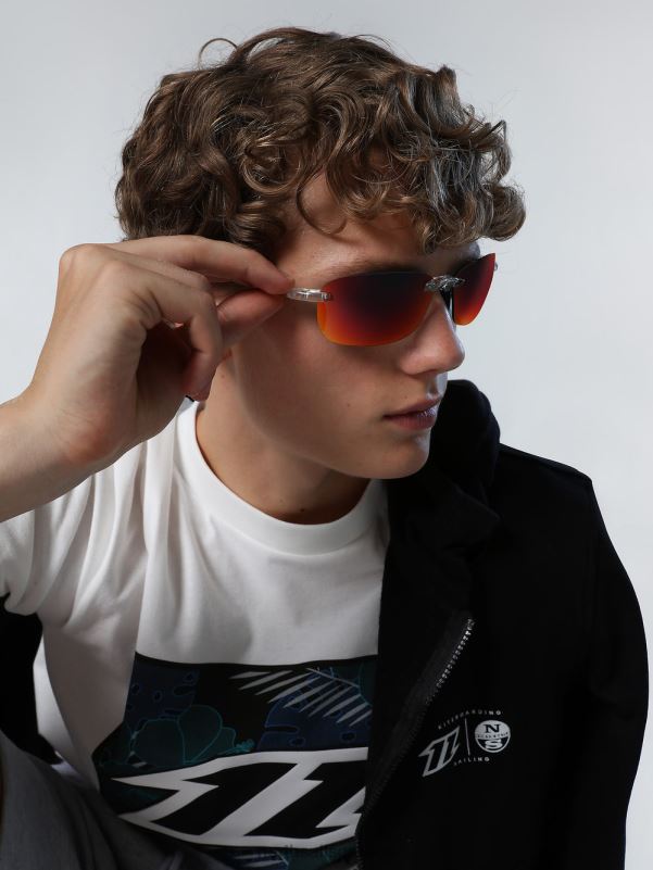 γρ North Sails άνδρες t-shirt comfort fit χαρταετός άσπρο NZP8136 είδη ένδυσης