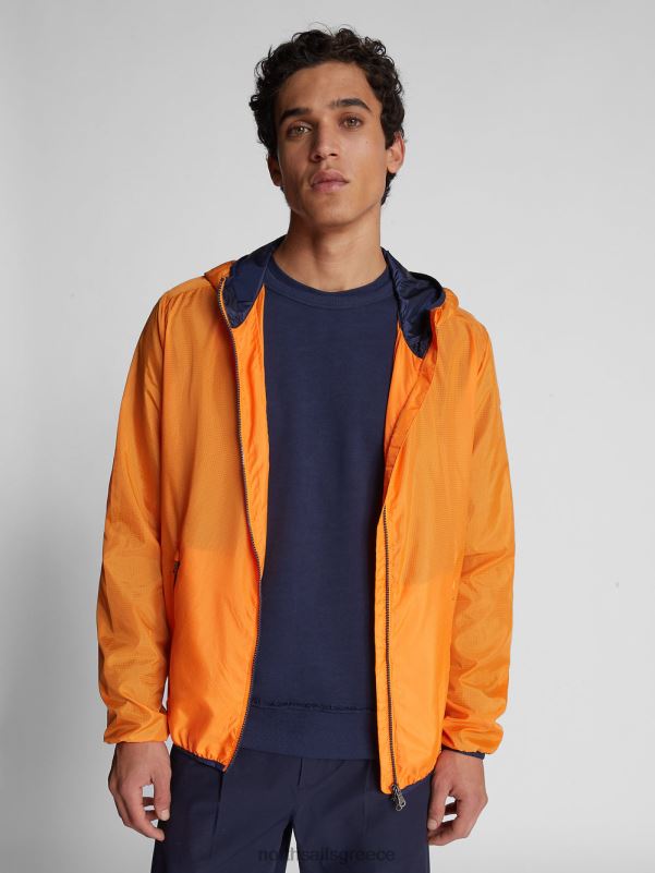 γρ North Sails άνδρες σακάκι για πίσω ζωντανό πορτοκαλί NZP81096 είδη ένδυσης