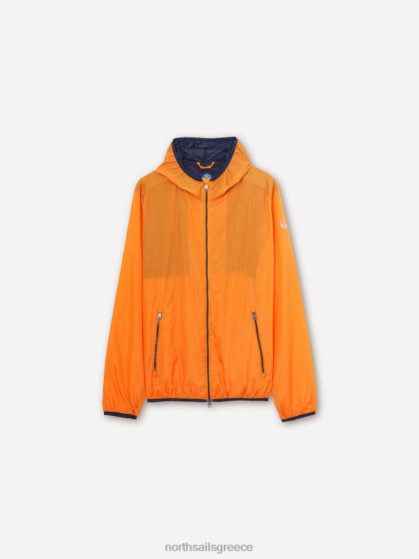 γρ North Sails άνδρες σακάκι για πίσω ζωντανό πορτοκαλί NZP81096 είδη ένδυσης