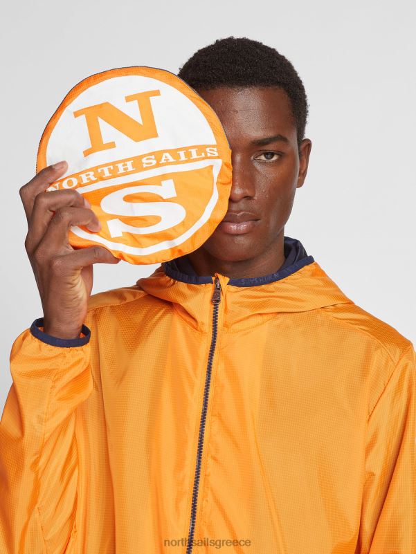γρ North Sails άνδρες σακάκι για πίσω ζωντανό πορτοκαλί NZP81096 είδη ένδυσης