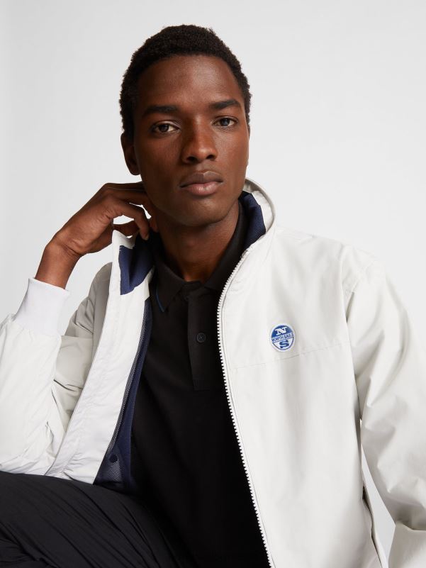 γρ North Sails άνδρες σακάκι ναύτη γκρι βιολετί NZP81220 είδη ένδυσης