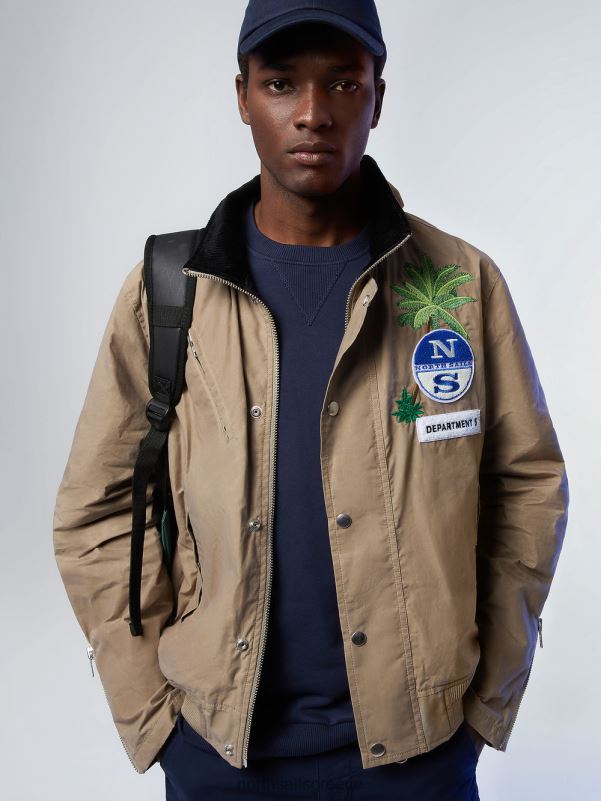 γρ North Sails άνδρες τμήμα πέντε ναύτης μπεζ NZP814 είδη ένδυσης