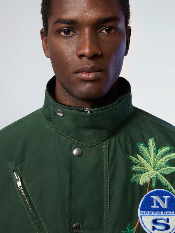 γρ North Sails άνδρες τμήμα πέντε ναύτης πράσινο του δάσους NZP815 είδη ένδυσης