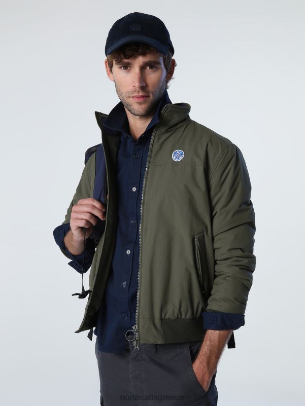 γρ North Sails άνδρες αυθεντικό ναυτικό σακάκι πράσινο κισσό NZP81 είδη ένδυσης