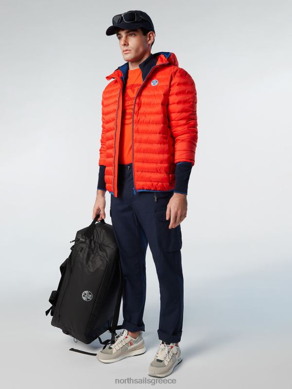 γρ North Sails άνδρες σακάκι κροζέ έντονο πορτοκαλί NZP821 είδη ένδυσης