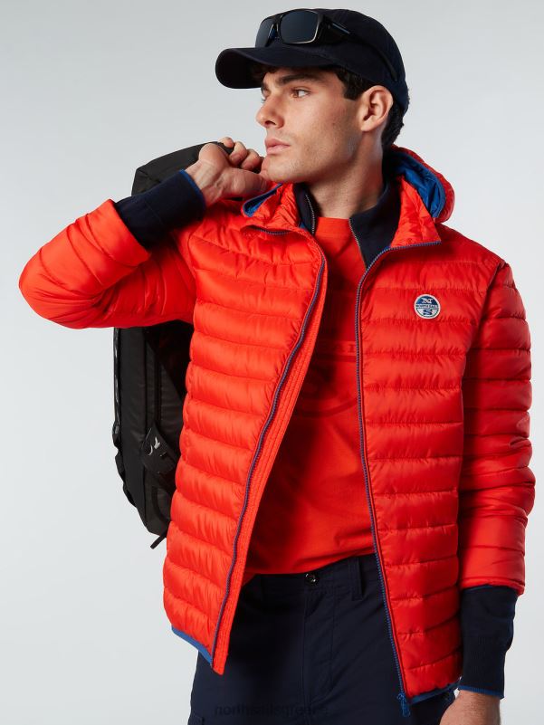 γρ North Sails άνδρες σακάκι κροζέ έντονο πορτοκαλί NZP821 είδη ένδυσης