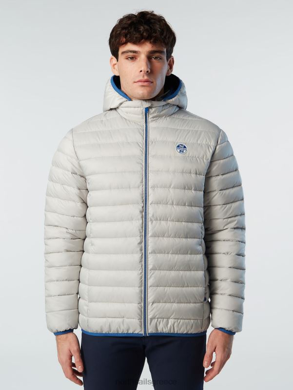 γρ North Sails άνδρες σακάκι κροζέ γκρι βιολετί NZP824 είδη ένδυσης