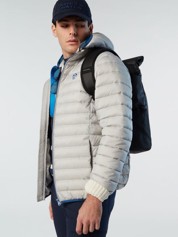 γρ North Sails άνδρες σακάκι κροζέ γκρι βιολετί NZP824 είδη ένδυσης