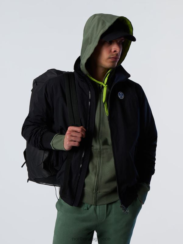 γρ North Sails άνδρες σακάκι ναύτη πρωτότυπο μαύρος NZP835 είδη ένδυσης