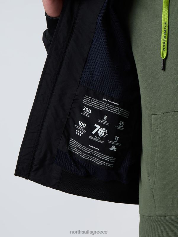 γρ North Sails άνδρες σακάκι ναύτη πρωτότυπο μαύρος NZP835 είδη ένδυσης