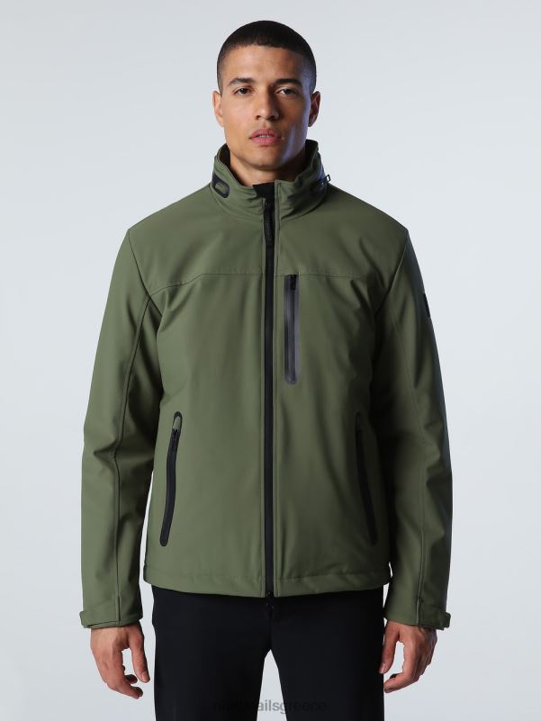 γρ North Sails άνδρες σακάκι τεχνολογίας μπρούτζινο πράσινο NZP8862 είδη ένδυσης