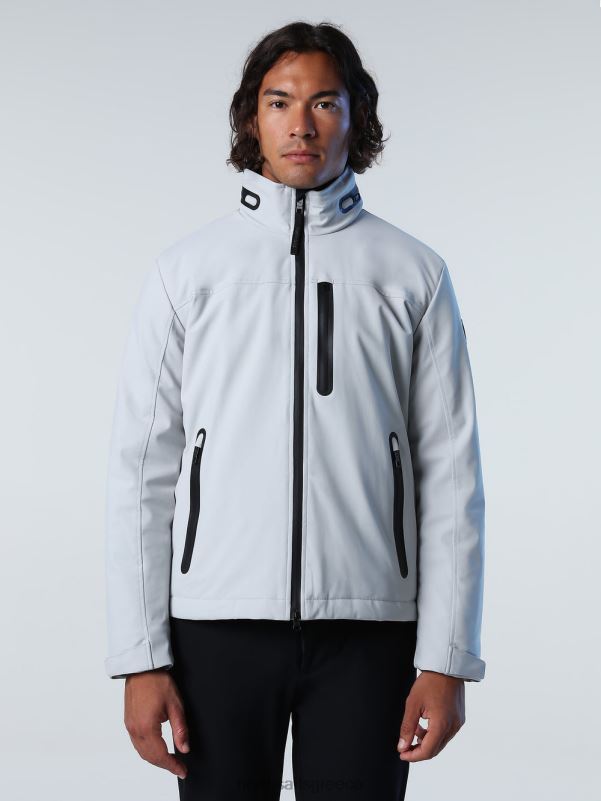 γρ North Sails άνδρες σακάκι τεχνολογίας γκρι βιολετί NZP8864 είδη ένδυσης