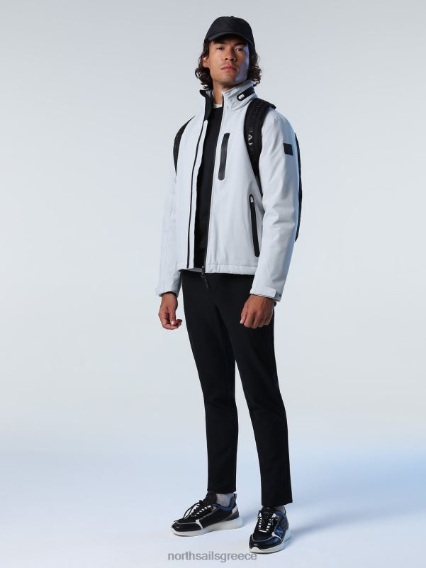 γρ North Sails άνδρες σακάκι τεχνολογίας γκρι βιολετί NZP8864 είδη ένδυσης