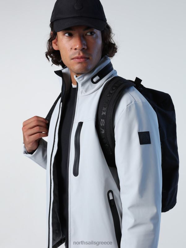 γρ North Sails άνδρες σακάκι τεχνολογίας γκρι βιολετί NZP8864 είδη ένδυσης