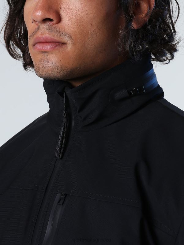 γρ North Sails άνδρες σακάκι τεχνολογίας μαύρος NZP8865 είδη ένδυσης