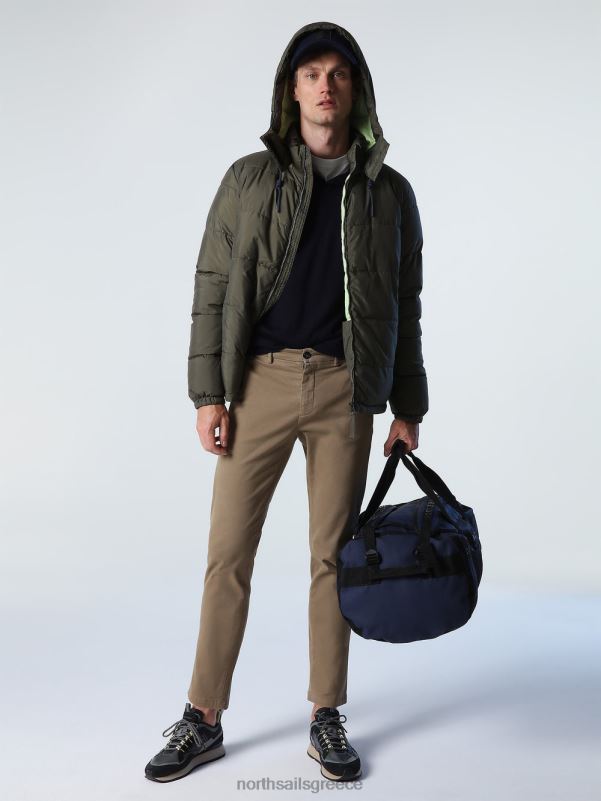 γρ North Sails άνδρες παλιό σακάκι πράσινο κισσό NZP8956 είδη ένδυσης