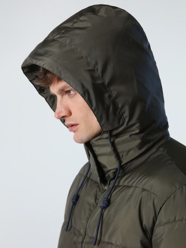 γρ North Sails άνδρες παλιό σακάκι πράσινο κισσό NZP8956 είδη ένδυσης