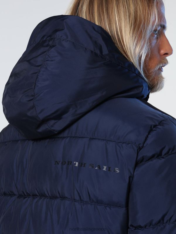 γρ North Sails άνδρες παλιό σακάκι ναυτικό μπλε NZP8957 είδη ένδυσης