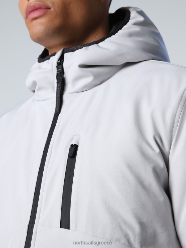 γρ North Sails άνδρες σακάκι Stavanger γκρι βιολετί NZP8761 είδη ένδυσης