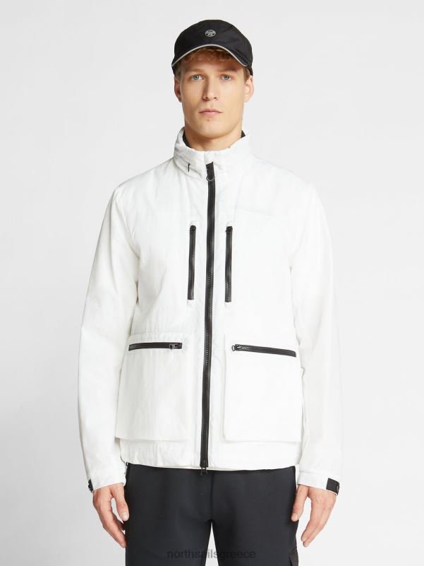 γρ North Sails άνδρες σακάκι ναύτη blanc NZP81249 είδη ένδυσης