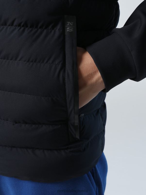 γρ North Sails άνδρες υβριδικό commuter ναυτικό μπλε NZP860 είδη ένδυσης