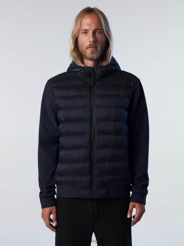 γρ North Sails άνδρες υβριδικό τζάκετ commuter ναυτικό μπλε NZP8843 είδη ένδυσης