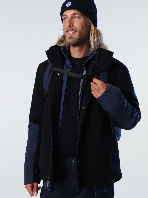 γρ North Sails άνδρες σακάκι femund ναυτικό μπλε NZP8868 είδη ένδυσης