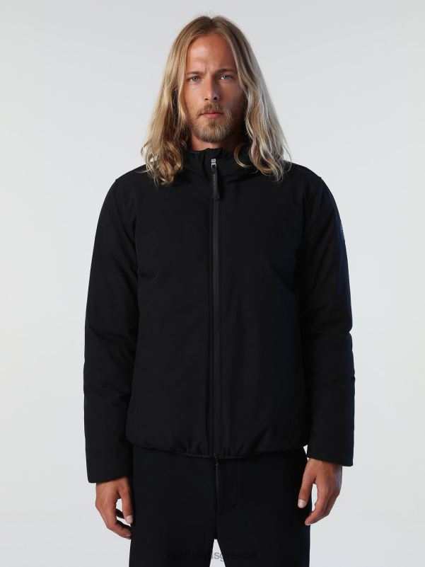γρ North Sails άνδρες σακάκι hobart μαύρος NZP8859 είδη ένδυσης